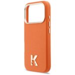 Case Karl Lagerfeld Karl Head Logo       MagSafe for iPhone 17 Pro orange - imagine 6