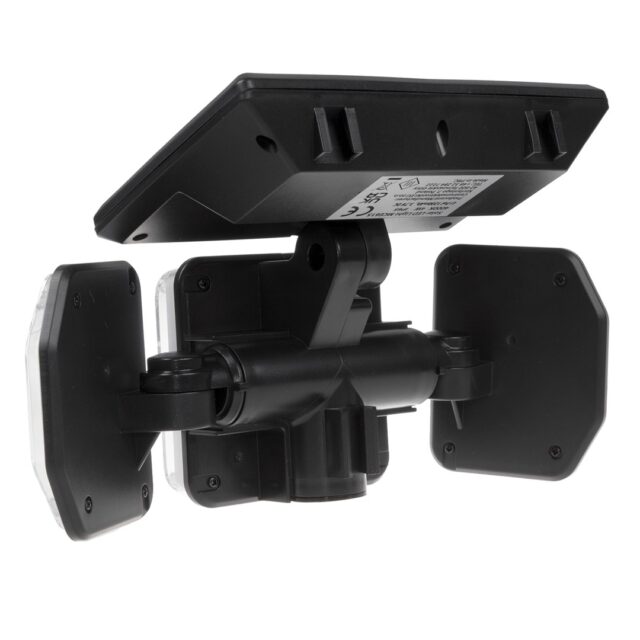 Maclean IP65 Solar LED Lamp with Motion and Dusk-to-Dawn Sensor IP65 4W 320lm 4000K Li-ion 1200 mAh 3 Operating Modes Floodlight Security Garden Entryway HQ - imagine 4