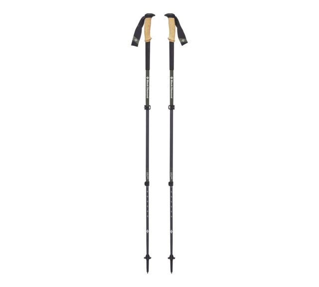 Black Diamond Alpine Carbon Cork trekking pole Unisex Telescopic - imagine 2
