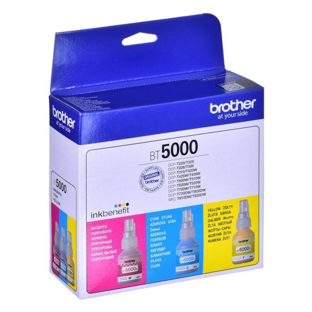 Brother BT5000CLVAL ink cartridge 3 pc(s) Compatible Cyan  Magenta  Yellow - imagine 4