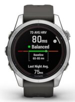 Garmin fenix 7S Pro 3.05 cm (1.2 ) MIP 42 mm Digital 240 x 240 pixels Touchscreen Silver Wi-Fi GPS (satellite) - imagine 5