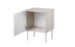 2pc bedside cabinet ISLA 44.5x40x59 cashmere matt - imagine 2