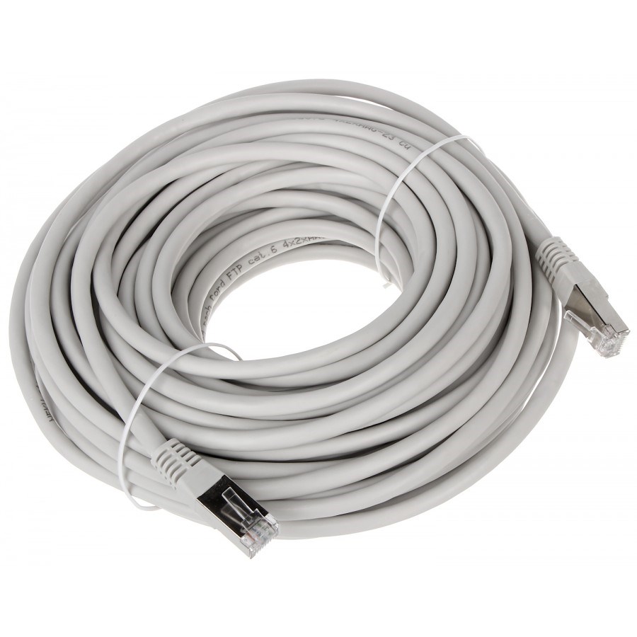 cps-cad32c00cfbded3325522255d0fa53f2-2026-01-16-00-02-01 LANBERG PATCHCORD CAT.6 FTP NETWORK CABLE 15M GREY - imagine 1