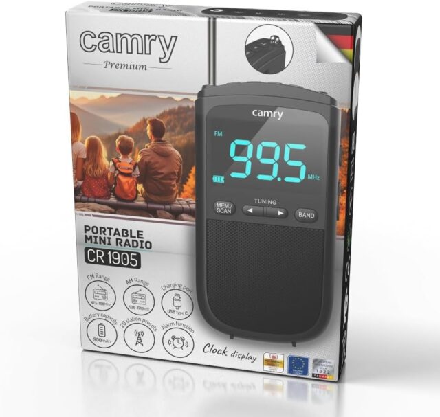 Mini Radio Camry CR 1905 - imagine 7