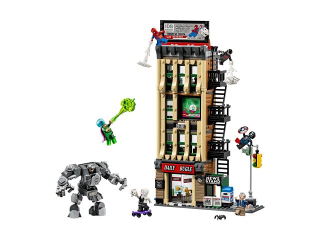 LEGO MARVEL 76342 Spider-Man vs. Mysterio: The Daily Bugle - imagine 9