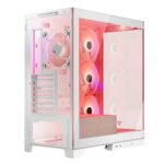 Modecom Volcano SPACE APEX ARGB MIDI Midi Tower White - imagine 18