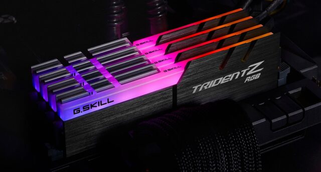 G.Skill Trident Z RGB F4-3600C16Q-128GTZR memory module 128 GB 4 x 32 GB DDR4 3600 MHz - imagine 5