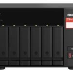 QNAP TS-673A NAS Tower Ryzen Embedded V1500B 8 GB DDR4 0 TB QNAP Turbo System Black