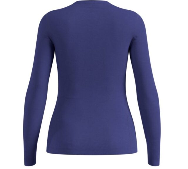 Odlo BL TOP crew neck l/s MERINO 200 long-sleeved thermal underwear  size S  blue - imagine 4
