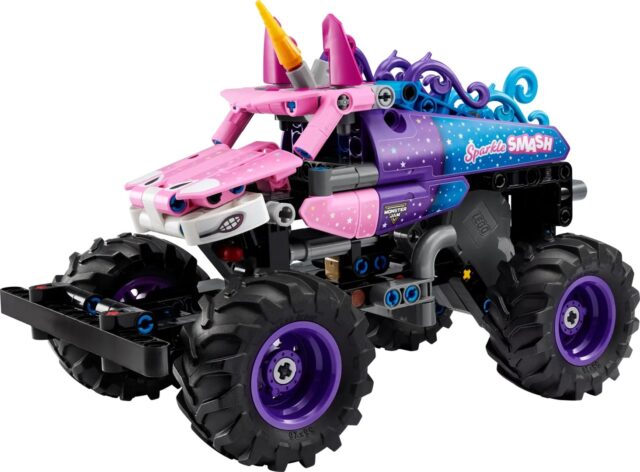 LEGO TECHNIC 42220 Monster Jam Sparkle Smash Pull-Back - imagine 3