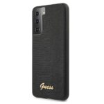 Guess GUHCS21MPCUMLLIBK S21+ G996 black hardcase Lizard Collection - imagine 2