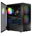 Logic ARYA  ARGB MINIDI USB 3.0 Case Black - imagine 2