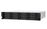 QNAP TS-1273AU-RP-8G NAS/storage server Rack (2U) Ryzen Embedded V1500B 8 GB DDR4 0 TB QNAP QTS Aluminium  Black - imagine 2