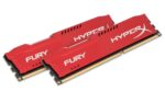 HyperX FURY Red 8GB 1600MHz DDR3 memory module 2 x 4 GB