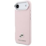 Etui Karl Lagerfeld Karl & Choupette      Head Pins Saffiano MagSafe do iPhone Air różowy - imagine 2