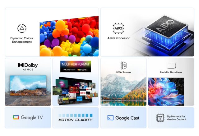 TCL V6C 75V6C TV 190.5 cm (75 ) 4K Ultra HD Smart TV Wi-Fi Metallic 330 cd/m2 - imagine 5