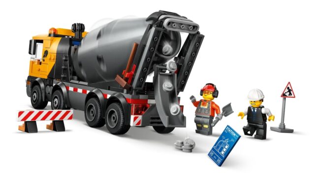 LEGO CITY 60478 Cement Mixer - imagine 4