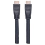Manhattan HDMI 4K@60Hz Cable with Ethernet - CL3 rated  10m  Suitable for In-Wall use  For ALL 4K & 1080p/HD uses - when upgrading now or have it ready for when you need it  Male to Male  Black  Ultra HD 4k x 2k  Lifetime Warranty  Premium High Speed - imagine 4