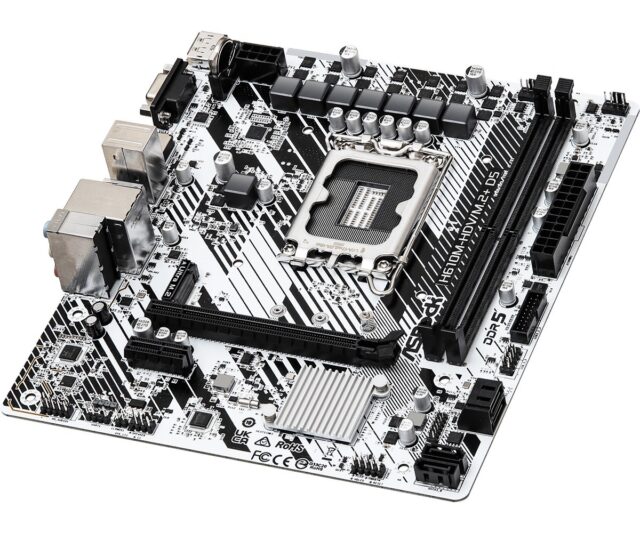 Asrock H610M-HDV/M.2+ D5 Intel H610 LGA 1700 micro ATX - imagine 3