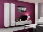 Cama Full cabinet VIGO '180' 180/40/30 white/white gloss - imagine 5