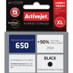 Activejet AH-650BR Ink (replacement for HP 650 CZ101AE; Premium; 20 ml; black)