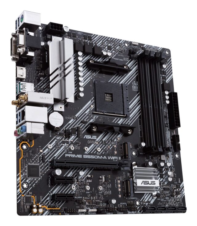 ASUS PRIME B550M-A WIFI II AMD B550 Socket AM4 micro ATX - imagine 4