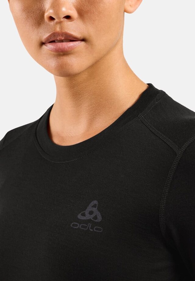 ODLO Merino 160 BL Top Crew Neck l/s women's T-shirt  size M  black - imagine 4