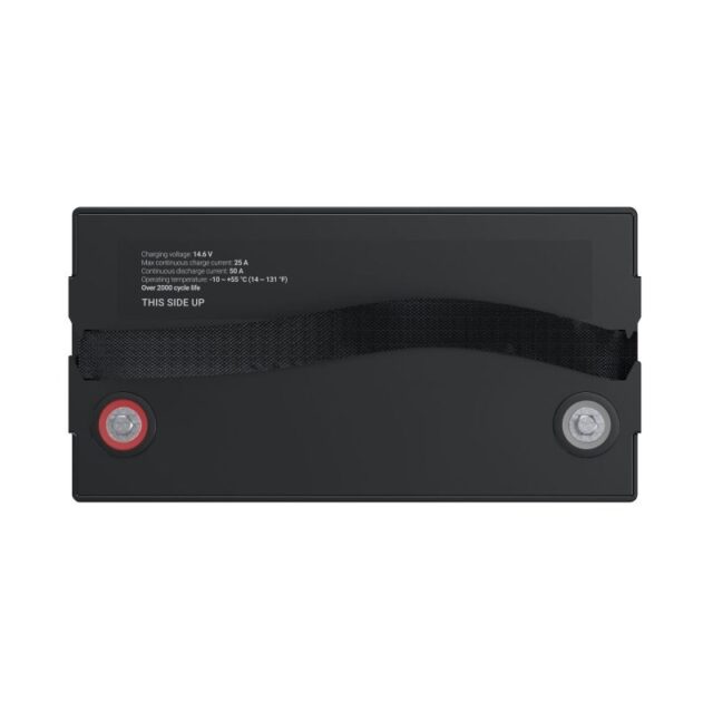 Green Cell Žalias Cell CUBE LiFePO4 125Ah 12 8V 1600Wh liio geležies fosfato baterija kemperiui  sauls energijai  neprijungtai prie tinklo  laivui Lithium Iron Phosphate (LiFePO4) 12.8 V - imagine 16