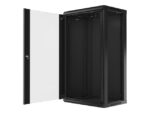 Lanberg WF01-6422-10B rack cabinet 22U Wall mounted rack Black - imagine 5