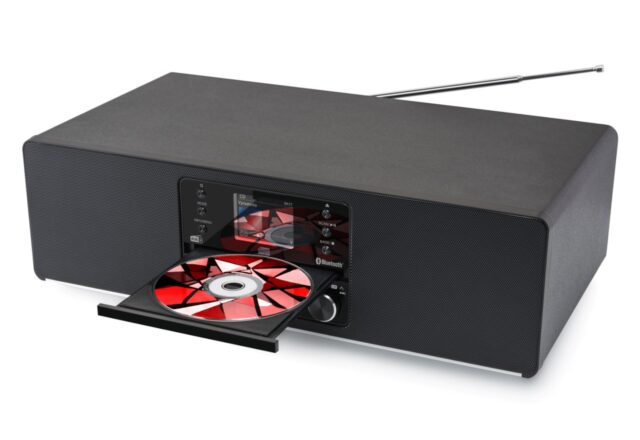 JVC RD-E984B - All-in-one mini tower  black - imagine 3