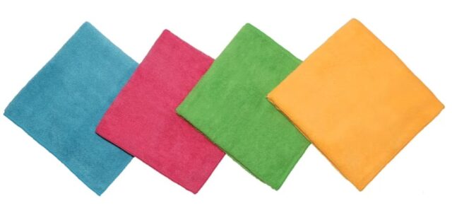 Cleaning Cloth Vileda Microfibre Cloth Colors Extra Large 4 pcs - imagine 9