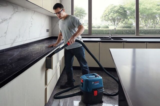 Bosch GAS 15 PS Professional 15 L Cylinder vacuum Dry 1100 W Dust bag - imagine 3