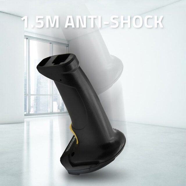 Qoltec 50853 Laser barcode scanner 1D | 2D | Black - imagine 8