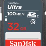 SanDisk Ultra 32GB SDHC Mem Card 100MB/s memory card UHS-I Class 10
