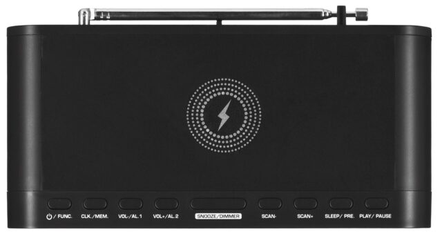 ADLER AD 1192b radio alarm clock black - imagine 3