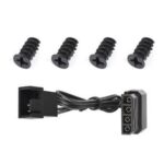 Thermaltake Pure 20 Computer case Fan 20 cm Black - imagine 5