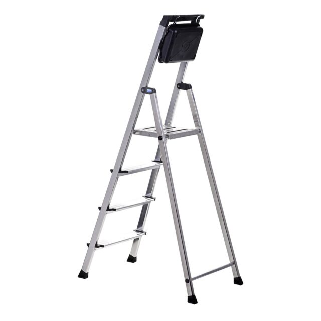 Krause Secury Folding ladder silver - imagine 7