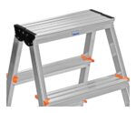 Krause Dopplo double-sided step ladder silver - imagine 3