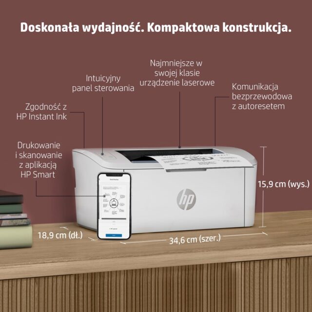 HP LaserJet M110w Printer  Black and white  Printer for Small office  Print  Compact Size - imagine 15