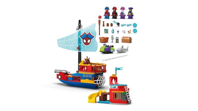 LEGO MARVEL 11208 Team Spidey Pirate Ship - imagine 4