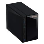 Asustor DRIVESTOR 2 Pro Gen2 AS3302T v2 NAS Realtek RTD1619B 2 GB DDR4 ADM Black - imagine 3