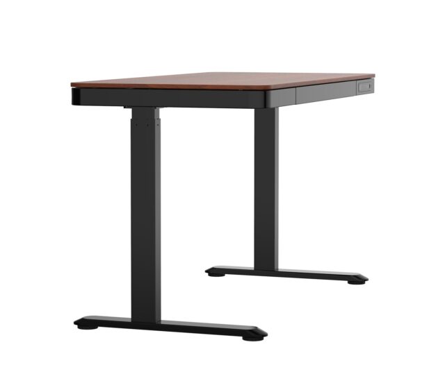 Activejet desk with electric height adjustment 140x70 ET119W-C black/walnut - imagine 5