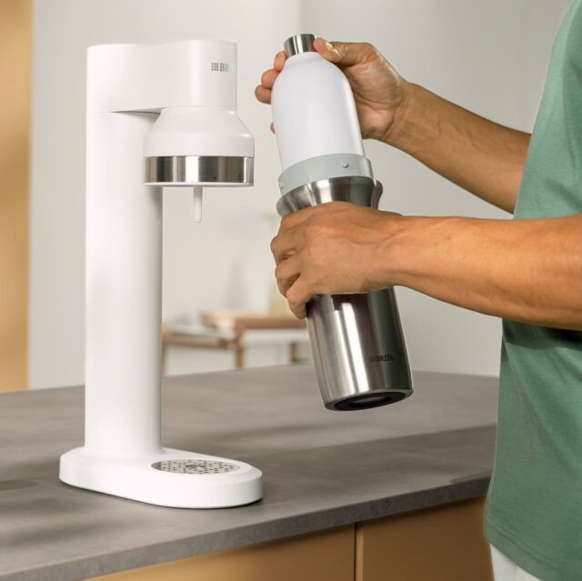 Brita sodaTRIO bottle (0.65 l; white) - imagine 3