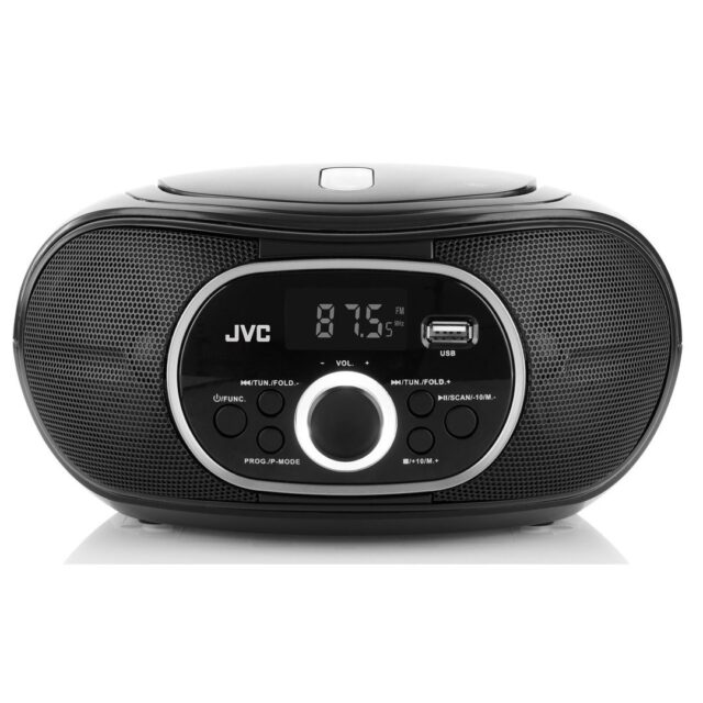 JVC radio RD-E221B Boombox black - imagine 4