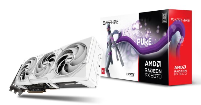 Sapphire PURE Radeon RX 9070 AMD 16 GB GDDR6 - imagine 2