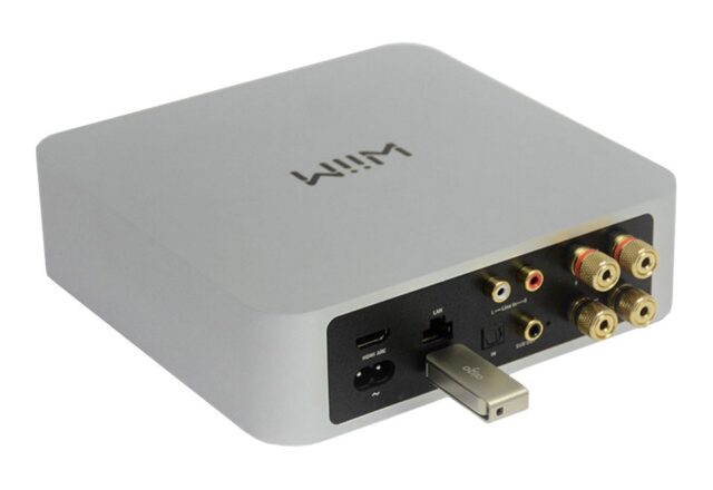 WiiM Amp Dark Grey - Stereo Streaming Amplifier - imagine 3