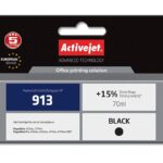 Activejet AH-913BR Ink (replacement for HP 913 L0R095AE; Premium; 70 ml; black)