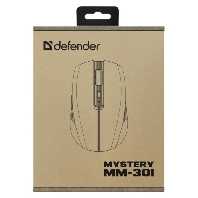 MOUSE DEFENDER MYSTERY MM-301 RF+BT PURPLE 1600dpi 6P - imagine 7
