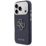 Case Guess FW Resin Logo for iPhone 17    Pro  blue - imagine 2