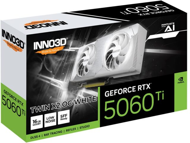INNO3D GeForce RTX 5060 Ti TWIN X2 OC NVIDIA 16 GB GDDR7 - imagine 2